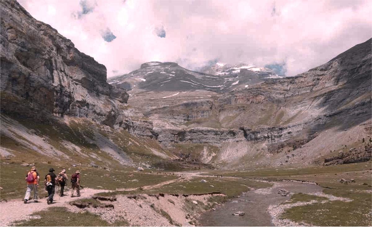 Formazioni geologiche della valle di Ordesa