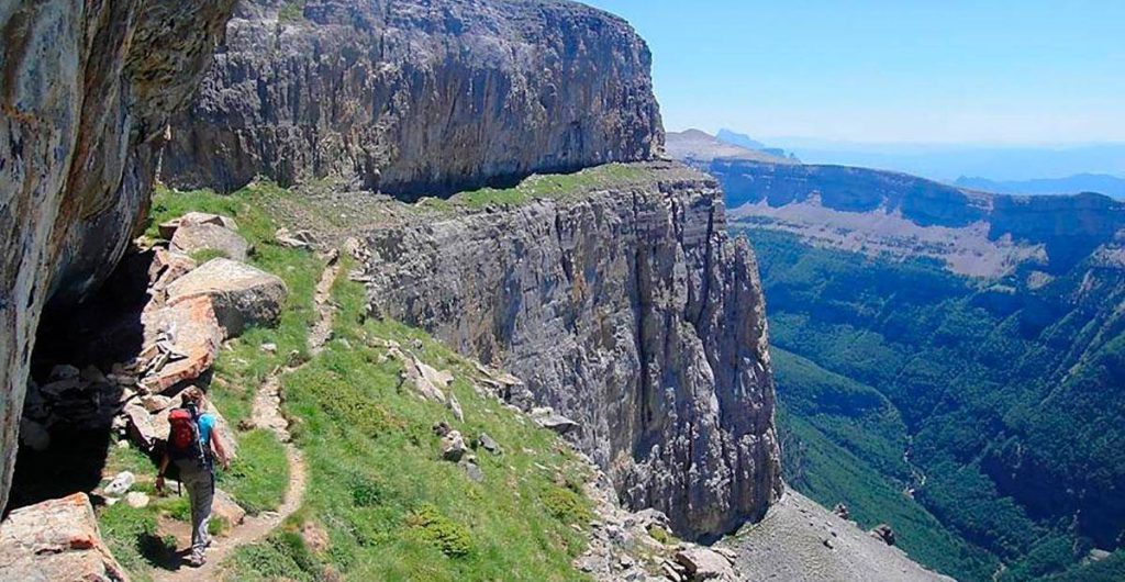 Rota da Faja de las Flores, Ordesa, Espanha