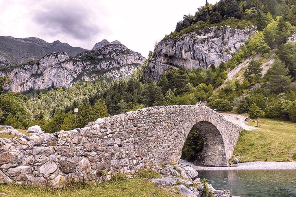 Vale de Bujaruelo (Valle de Bujaruelo) na Espanha